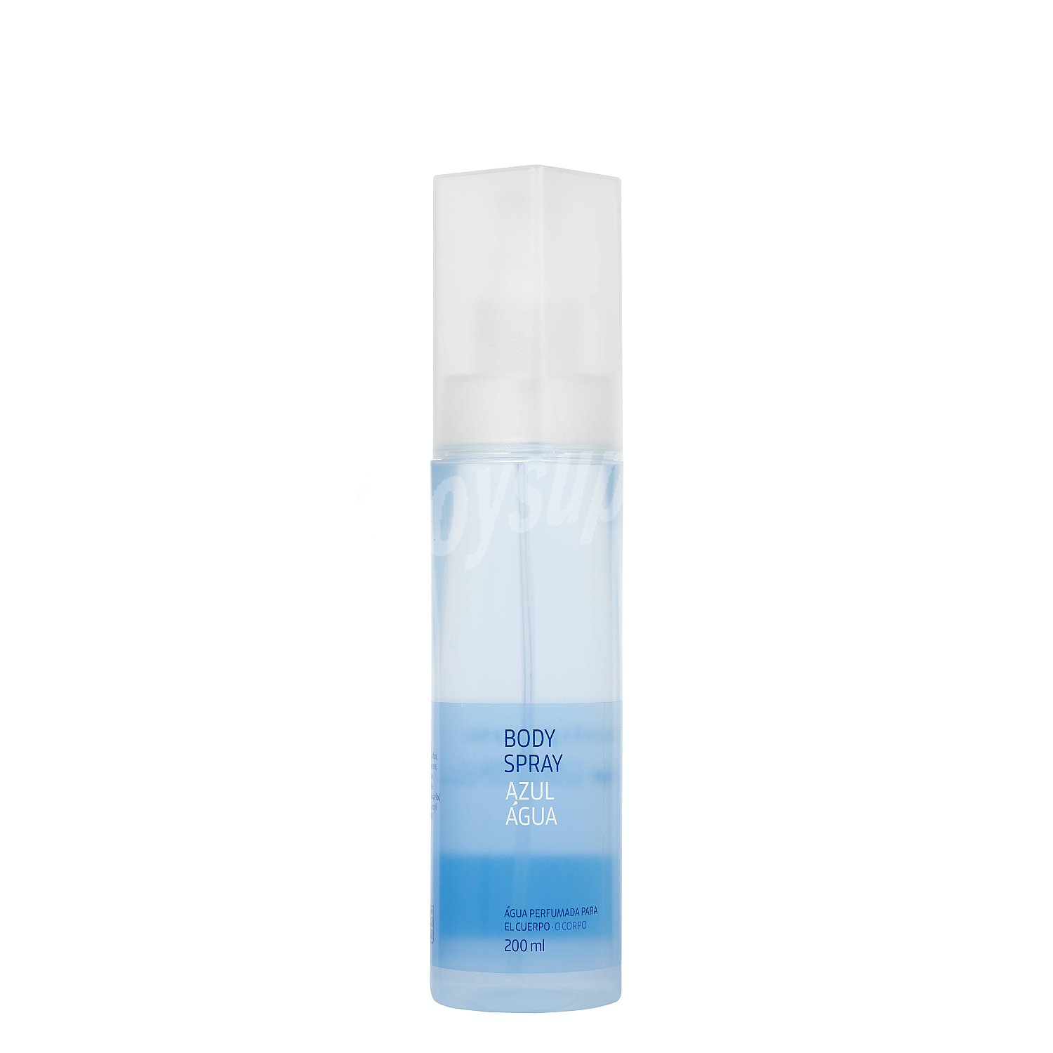 Body spray azul de agua