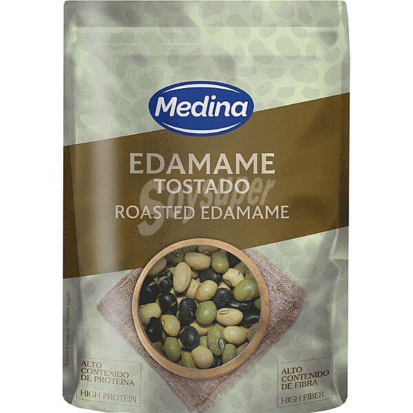 Edamame de soja tostado