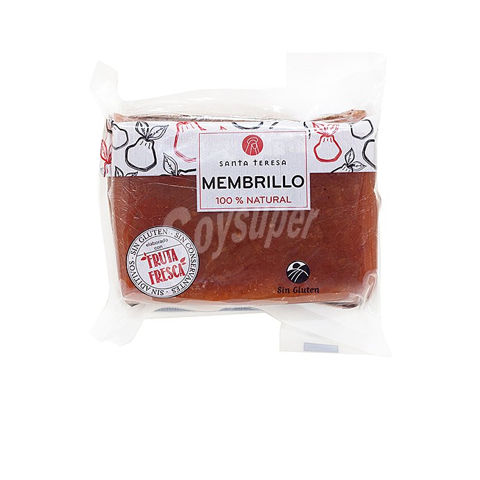 Carne de membrillo 100% natural sin gluten