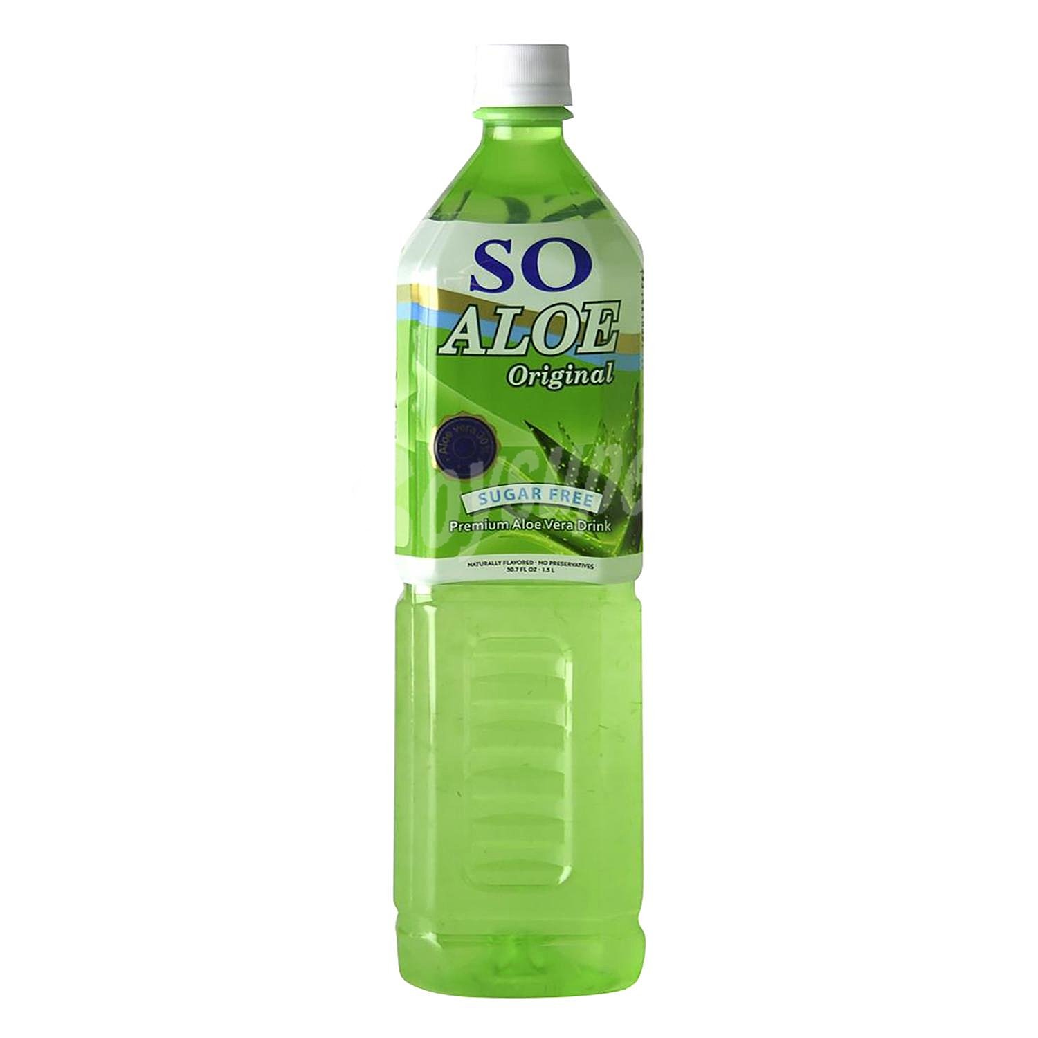 Refresco de aloe vera sin azúcar