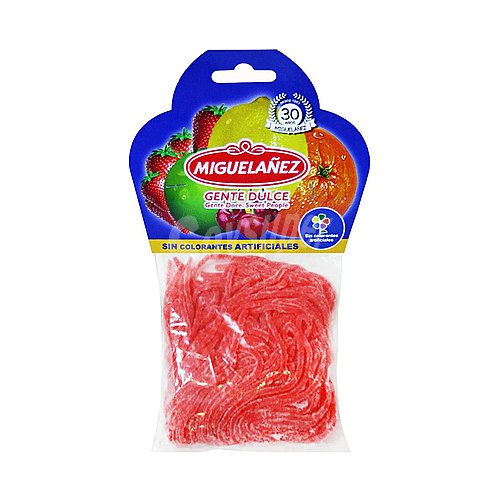 Miguelañez Gominolas blandas de fideos rojos miguelañez