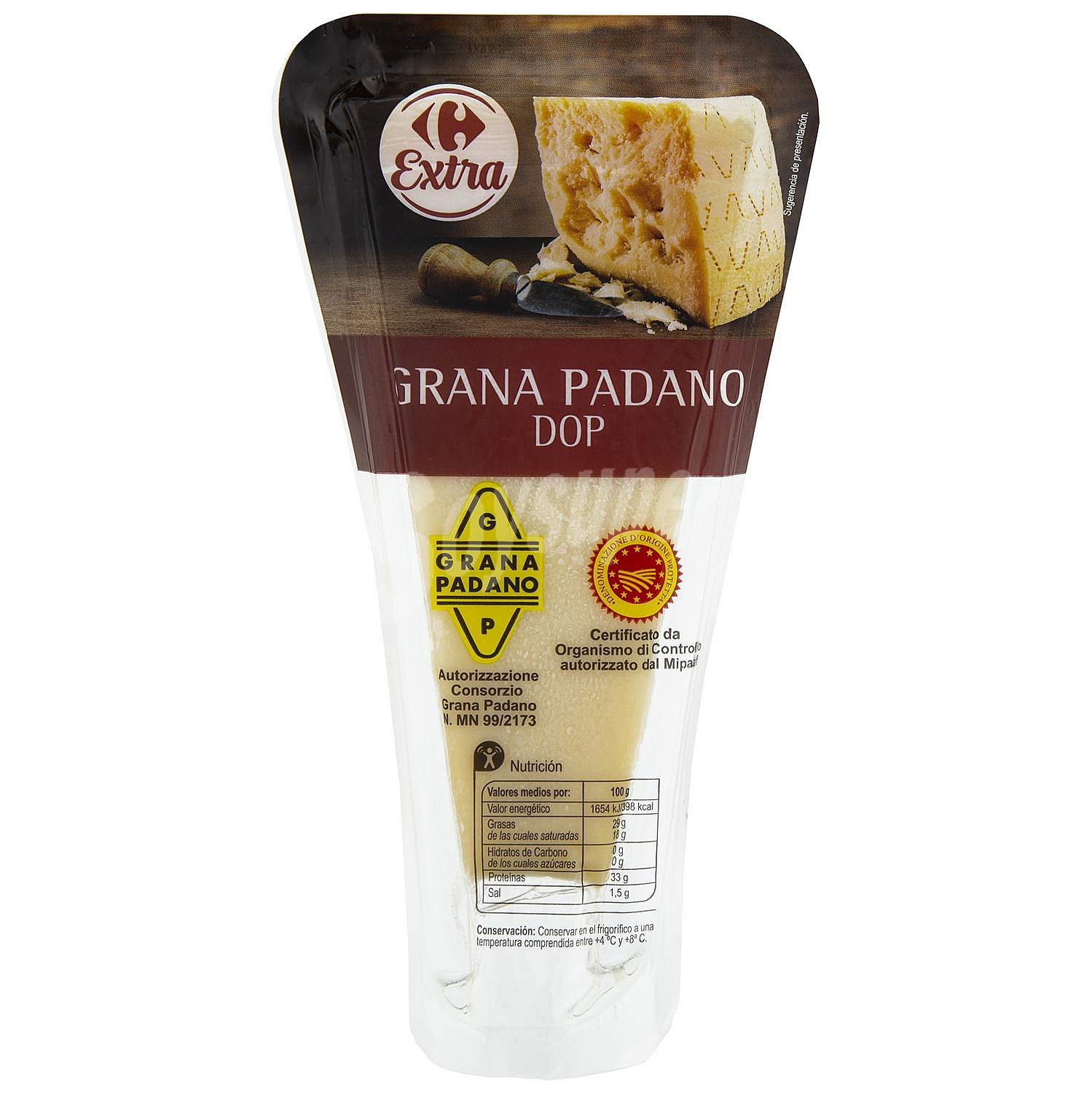 Queso grana padano D.O.P. Carrefour