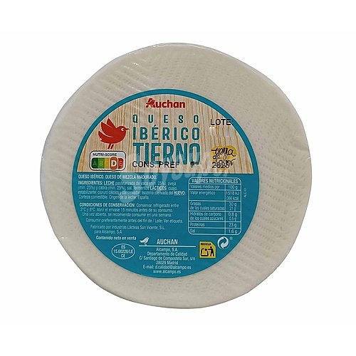 Producto alcampo Queso mezcla tierno mini producto alcampo