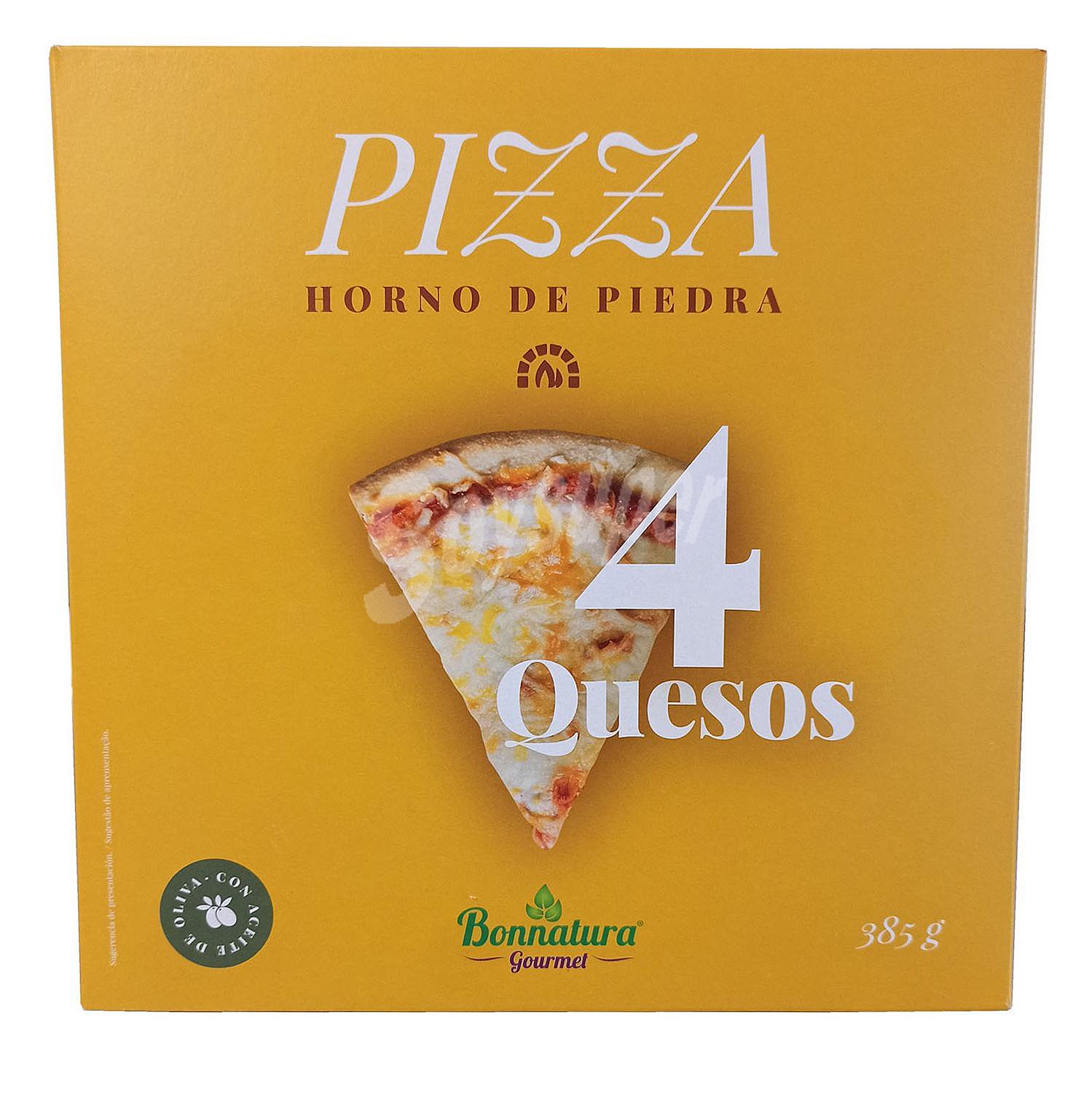 Pizza 4 quesos Gourmet