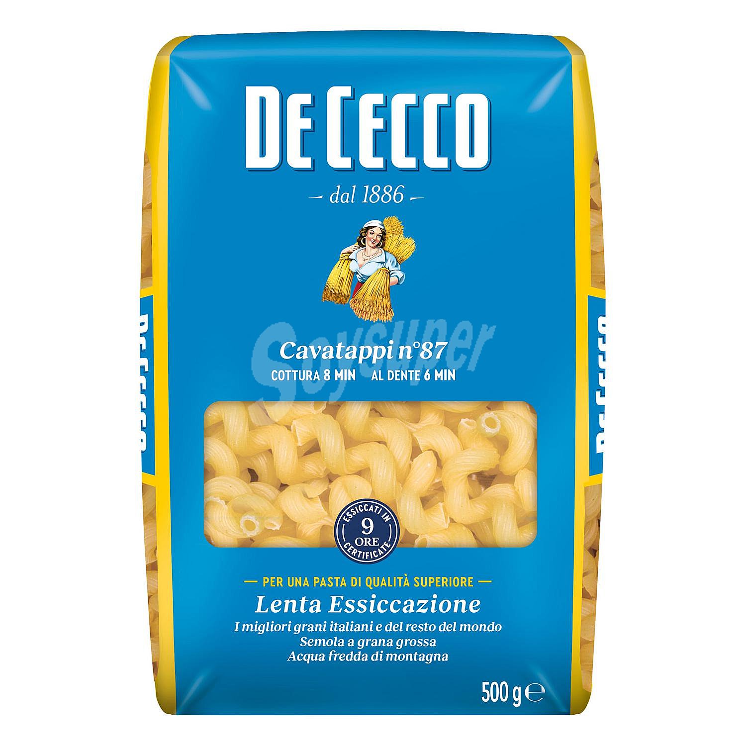 Cavatappi nº87 De Cecco