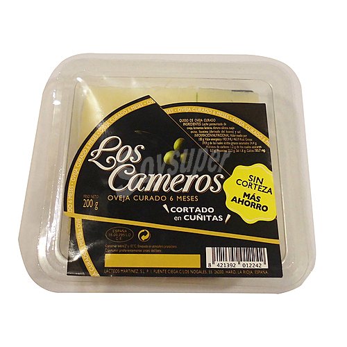 LOS cameros Queso oveja curado en cuñitas LOS cameros