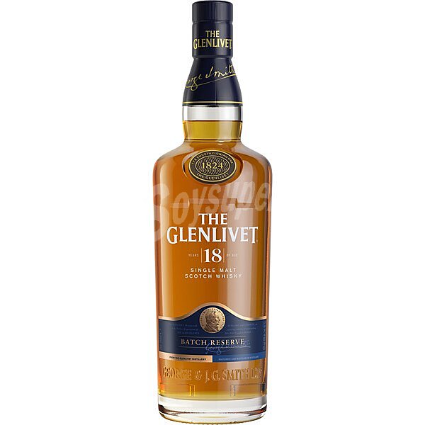 Whisky escocés de malta 18 años