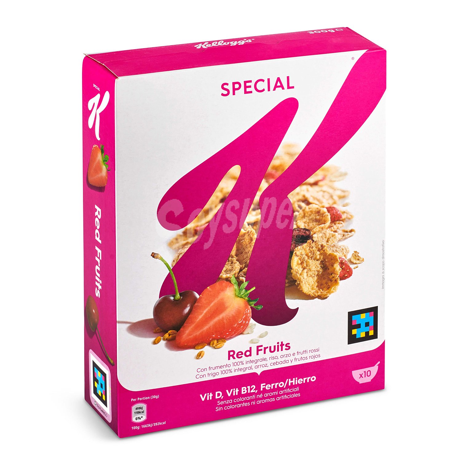 Cereales con frutos rojos kellogg's special K