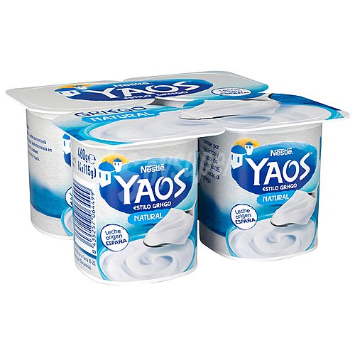 Yogur natural estilo griego