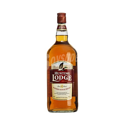 Hunting lodge Whisky blended escocés, madurado en barricas de roble hunting lodge