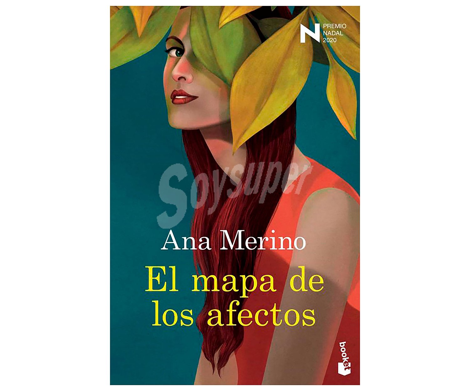 El mapa de los afectos, ANA merino, libro de bolsillo. Género: narrativa. Editorial Booket.