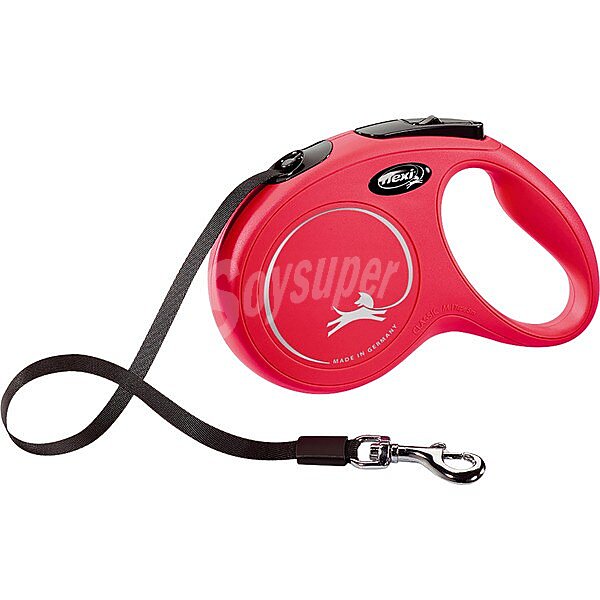 New Classic correa extensible para perros roja talla M 5 M