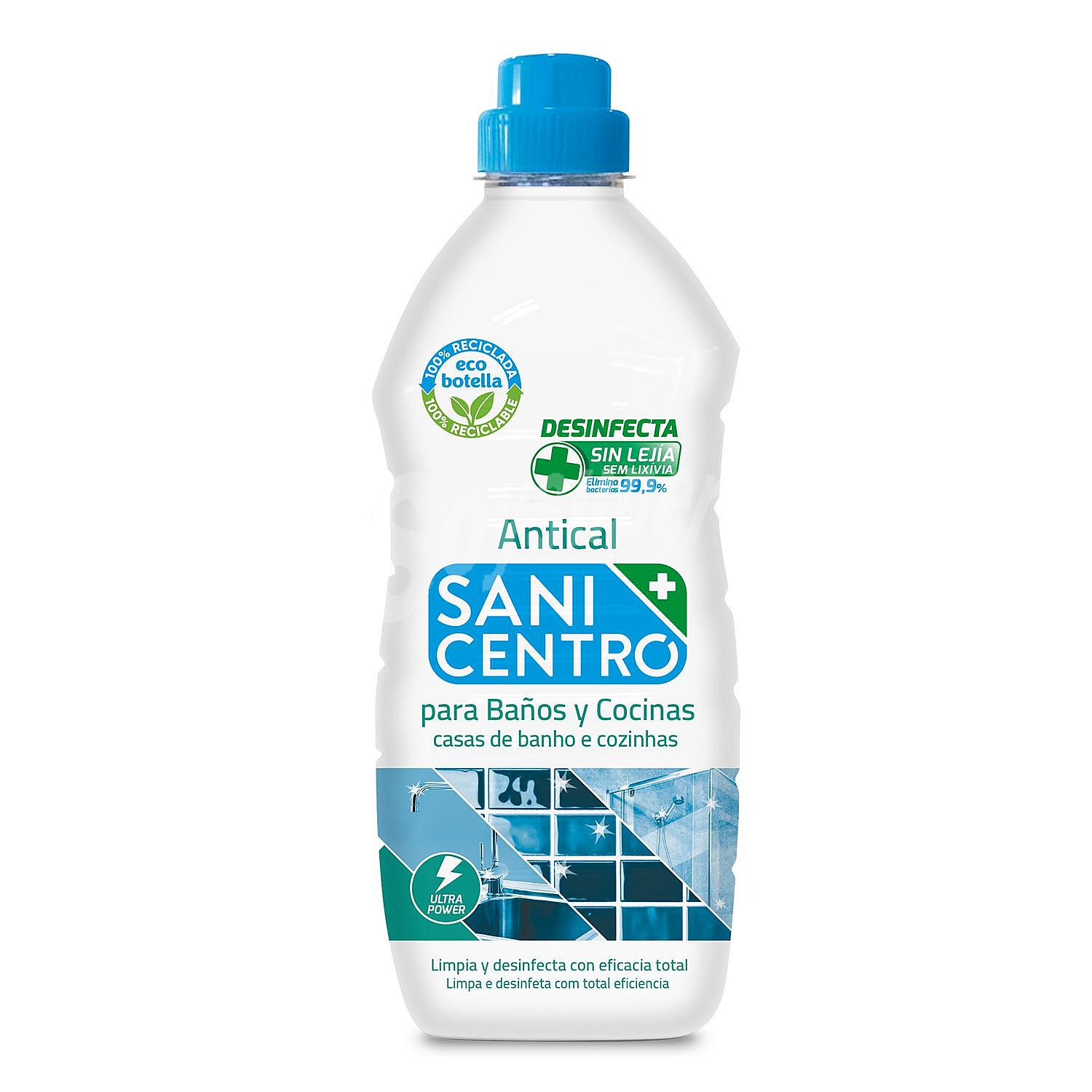 Antical desinfectante baños y cocinas Sanicentro Eco