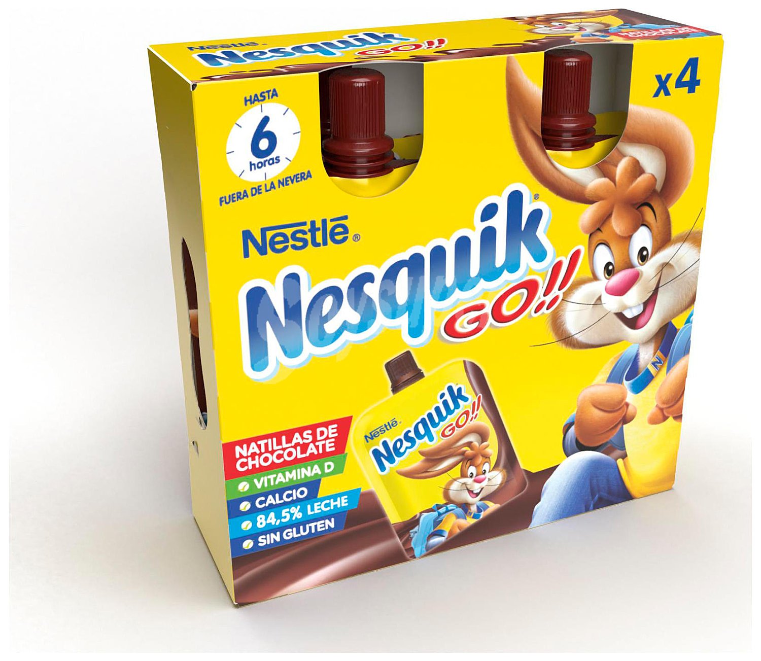 Go petit natillas de chocolate sin gluten