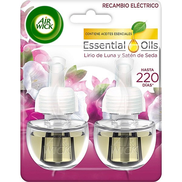 Essentials Oils ambientador eléctrico Lirio de Luna y Satén de Seda recambio