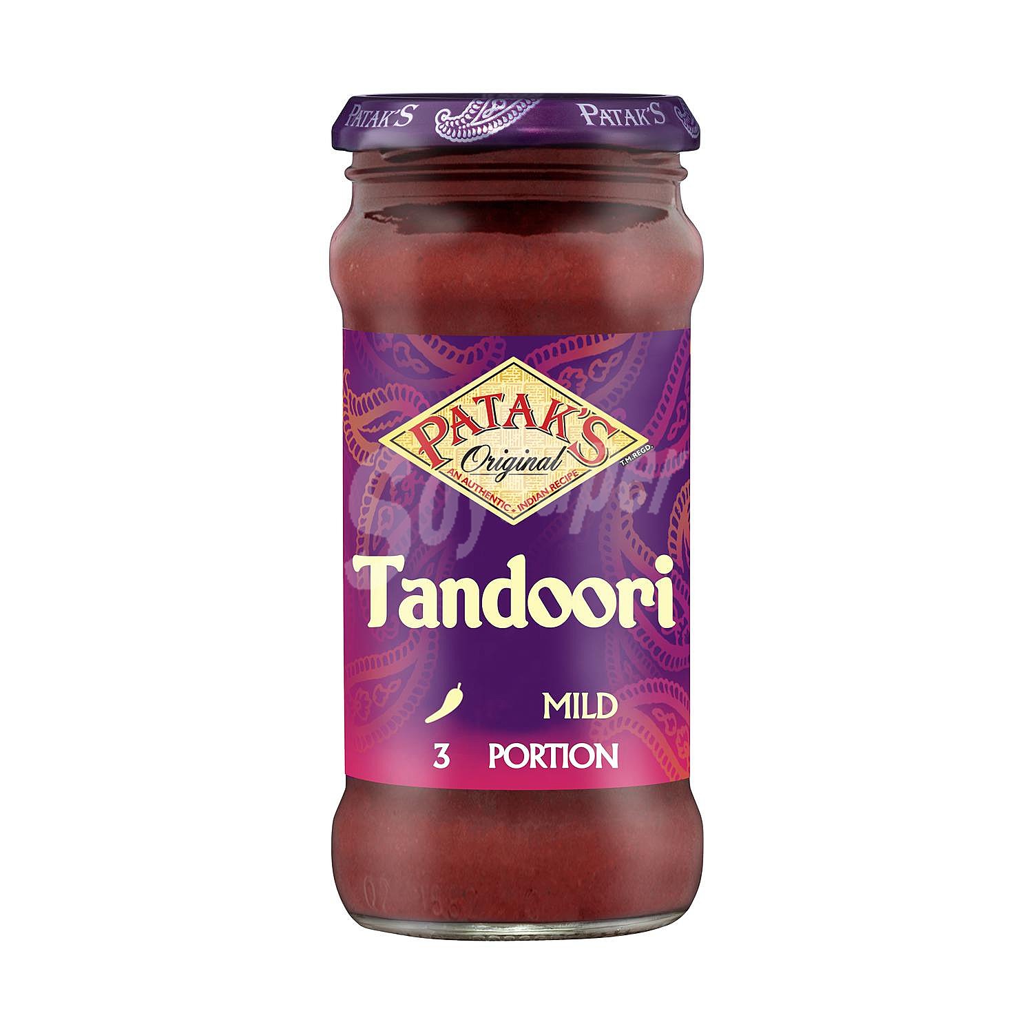 Salsa tandoori mild Original sin gluten