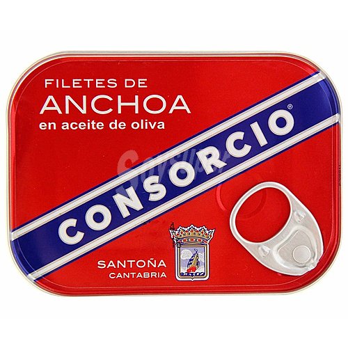 Consorcio Filetes de anchoa en aceite de oliva consorcio