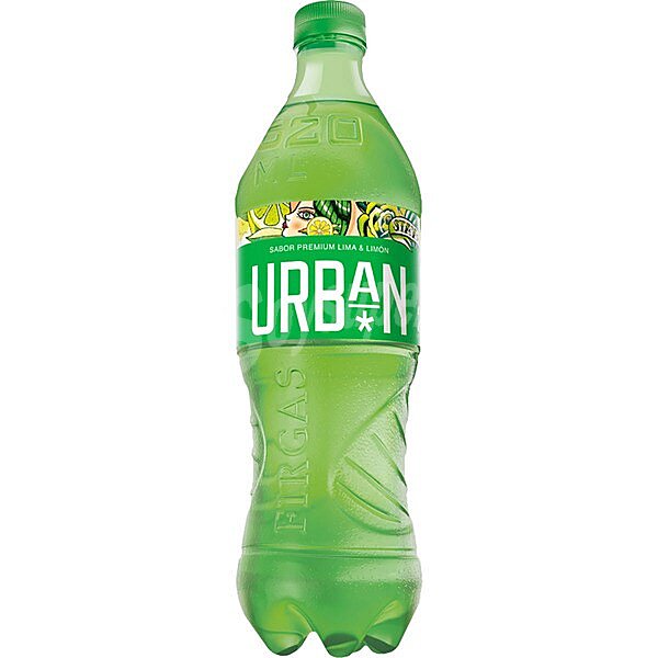 Urban refresco lima limón con gas