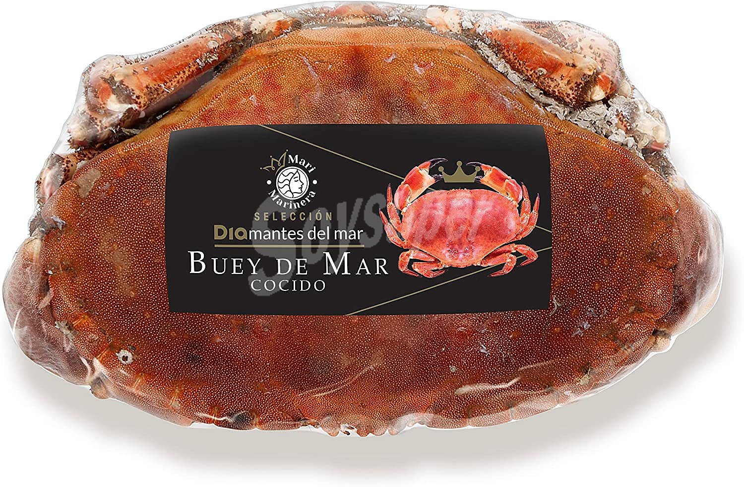 Buey de mar cocido Mari Marinera