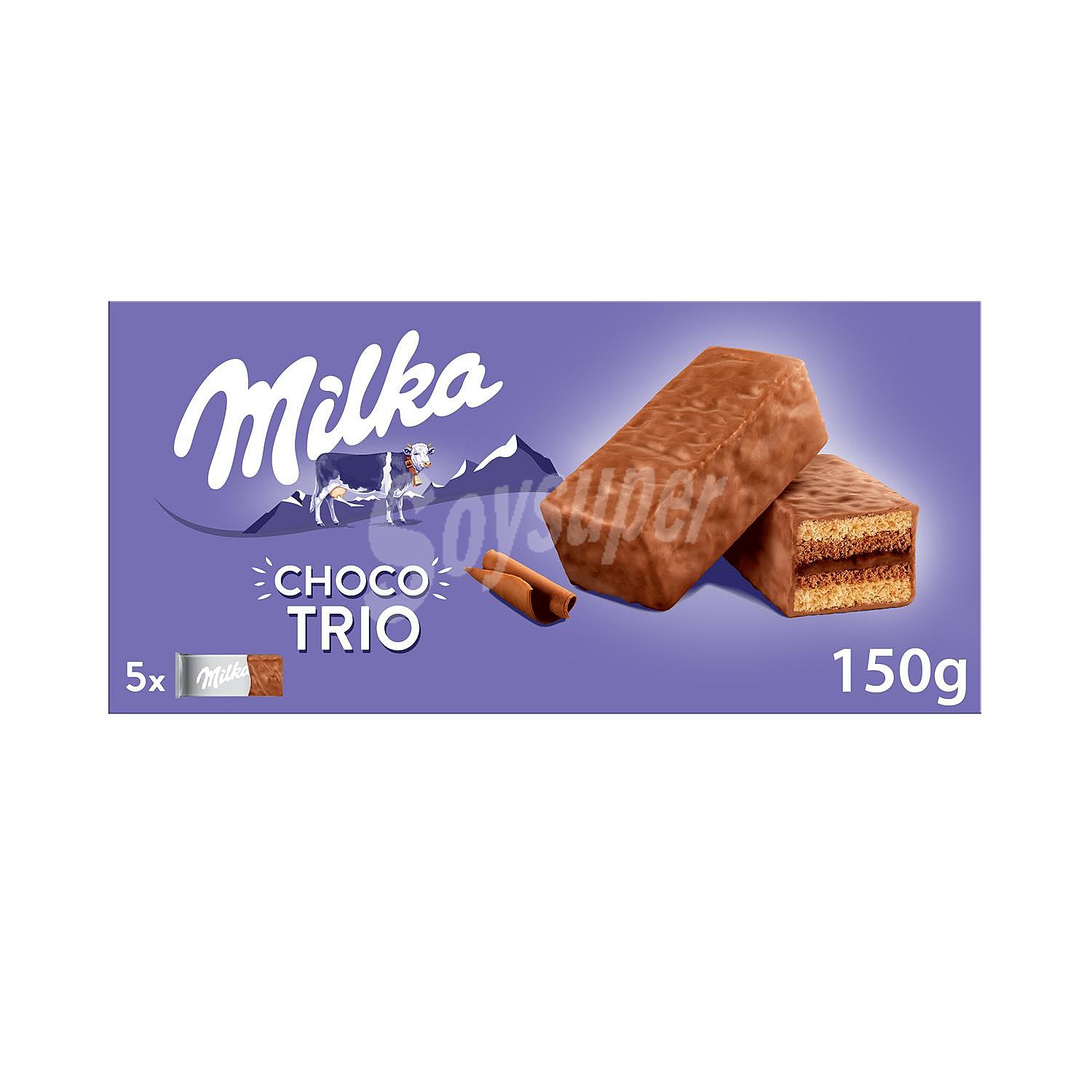 Milka Pastelito relleno de chocolate milka