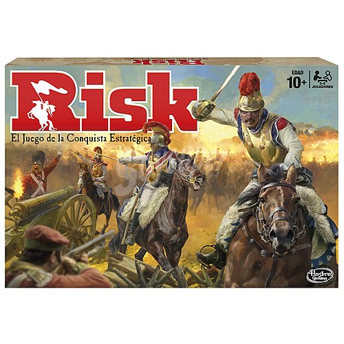 Juego de mesa de estrategia Risk, de 2 a 5 jugadores hasbro