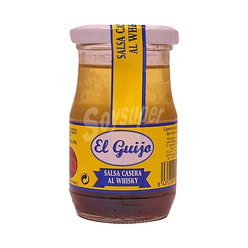 EL guijo Salsa al whisky casera EL guijo