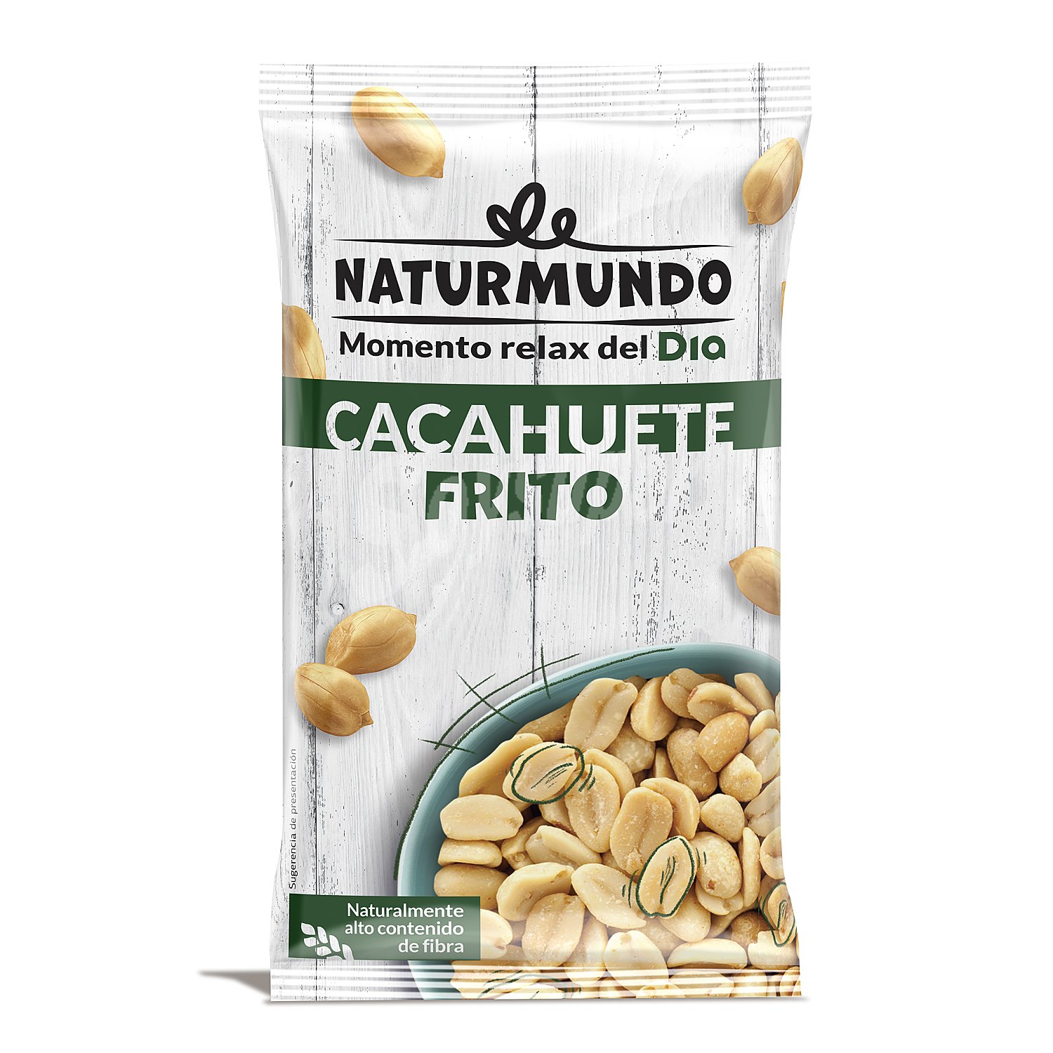 Cacahuete frito salado Naturmundo