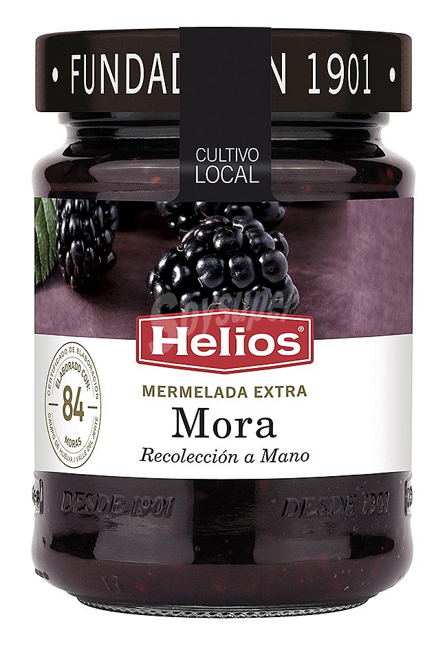 Mermelada de mora sin gluten