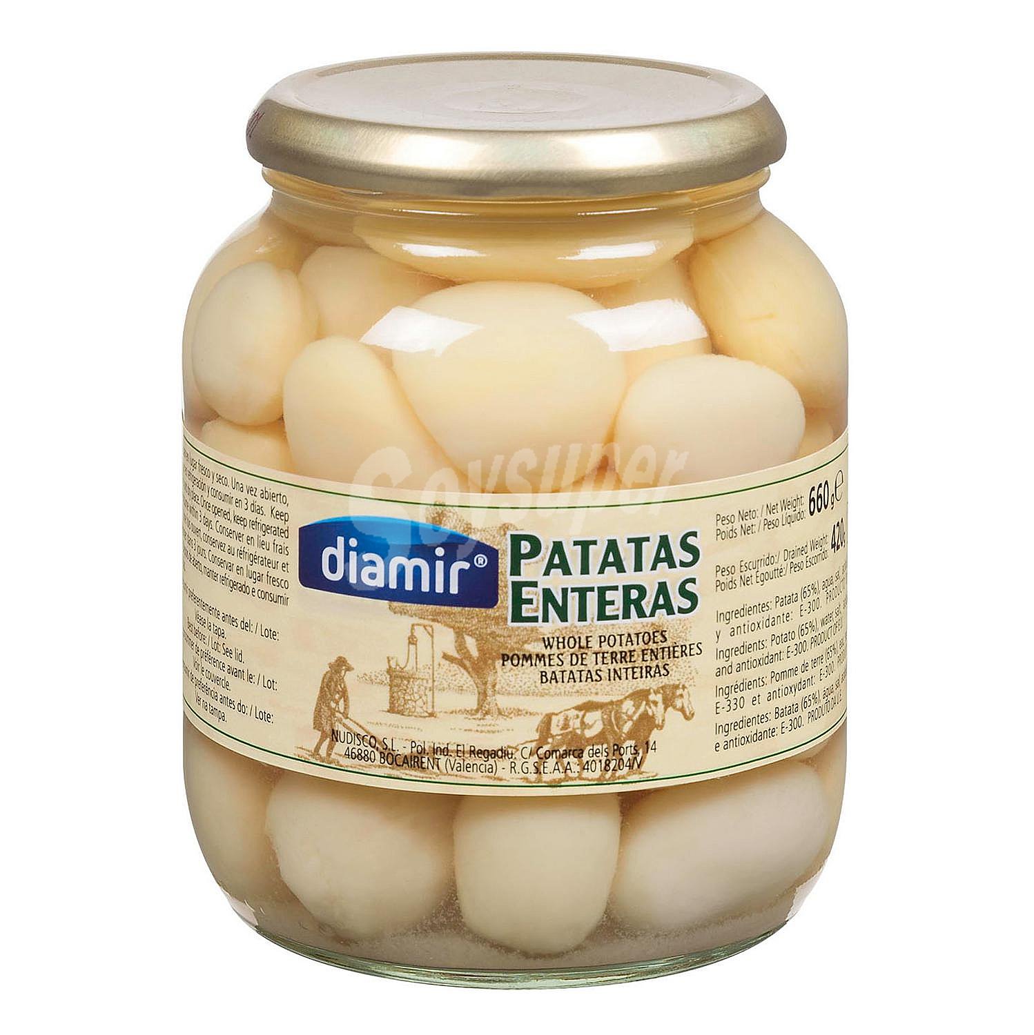 Patata entera pequeña Diamir