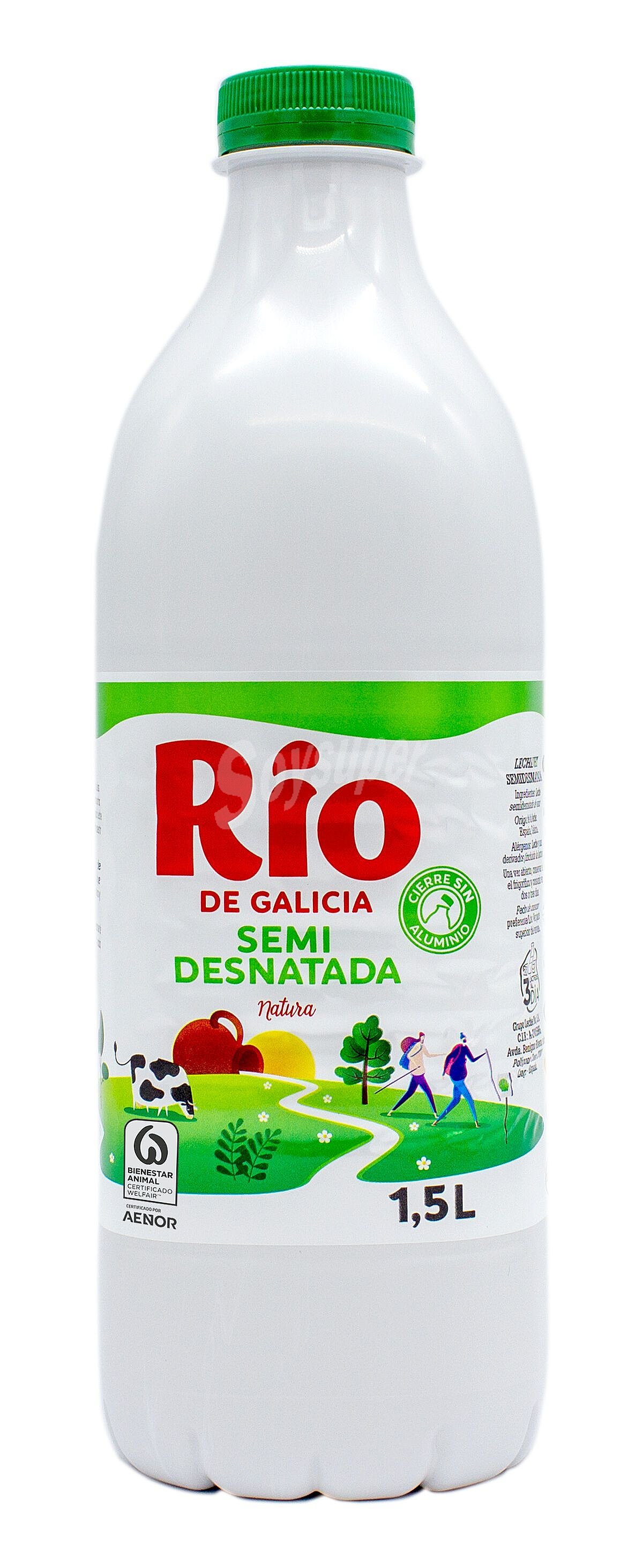 Leche semidesnatada Rio de Galicia