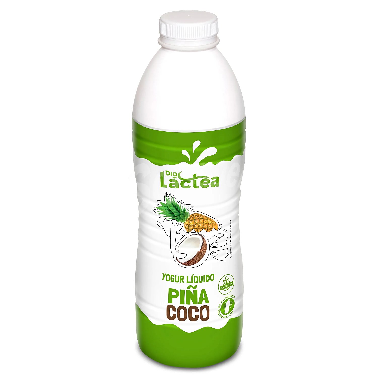 Yogur líquido sabor piña y coco Dia Láctea