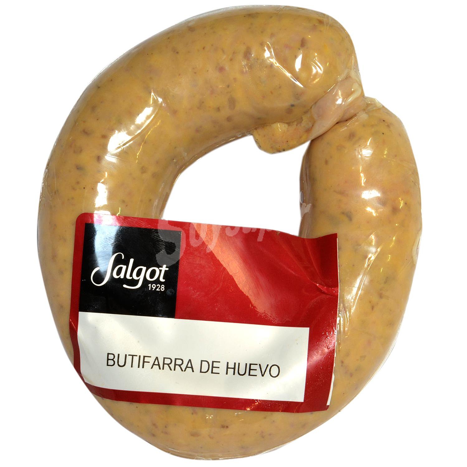 Butifarra de huevo Embutidos Salgot pieza