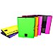 Carpeta de 3 solapas super resistente para uso escolar disponible en varios colores fluor, grafoplas.