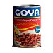 Frijoles rojos guisados listos para comer goya