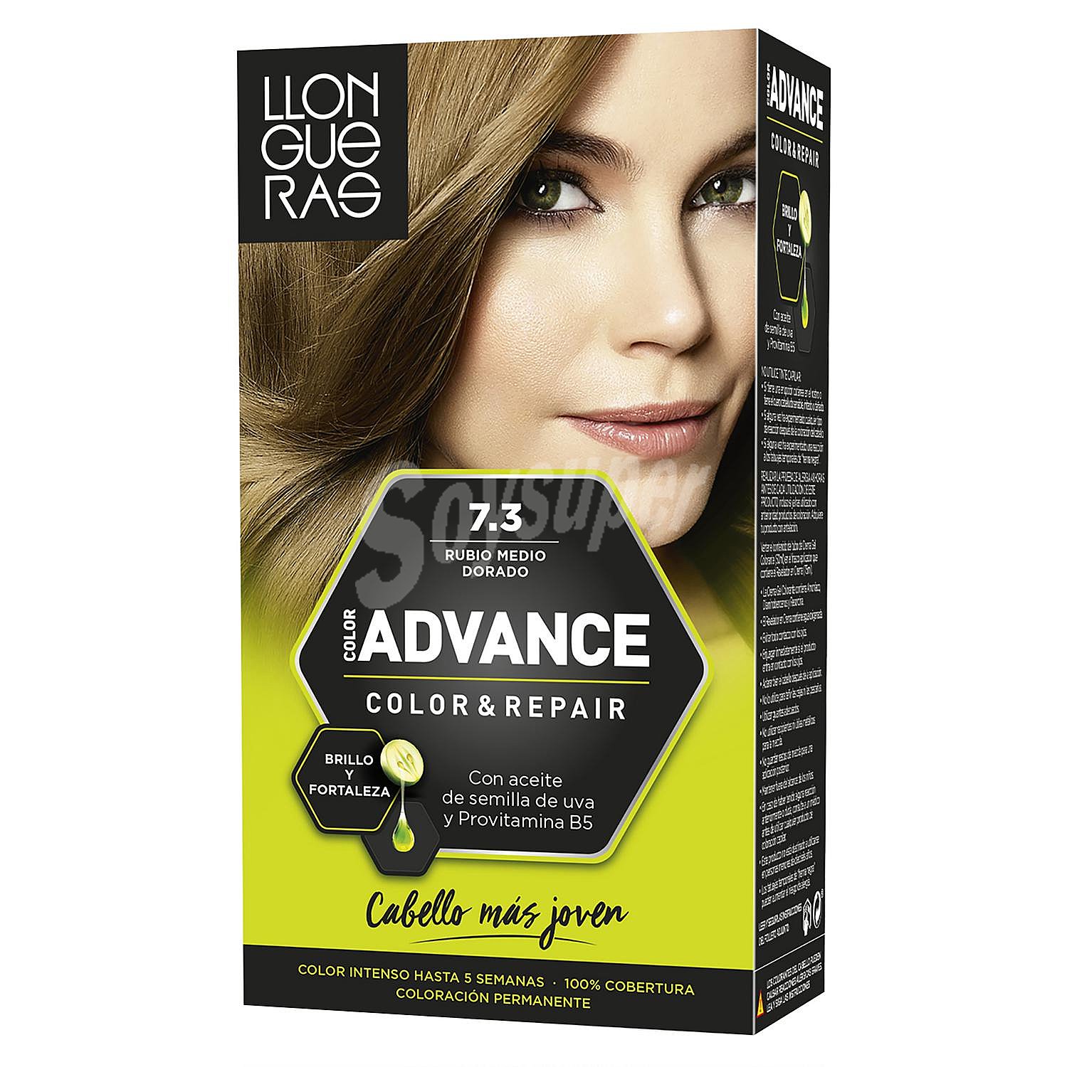 Advance tinte Rubio Medio Dorado Nº 7.3