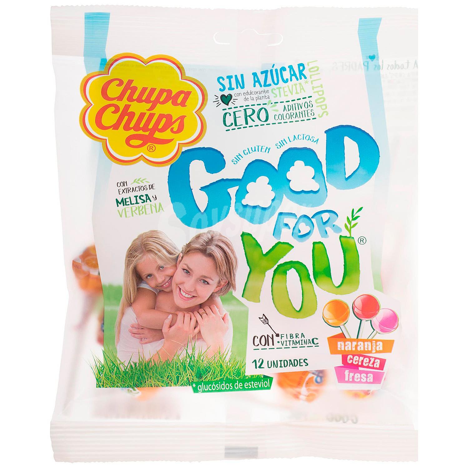 Caramelo con palo Good for you Chupa Chups