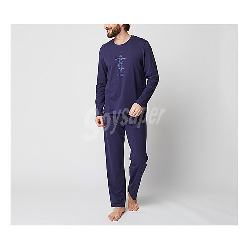 Pijama de algodón para hombre IN extenso, talla