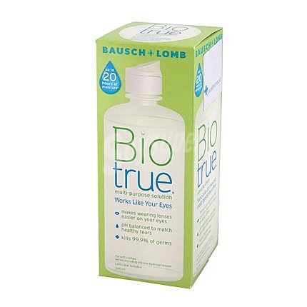 Liquido lentillas ecológico True Bausch + Lomb