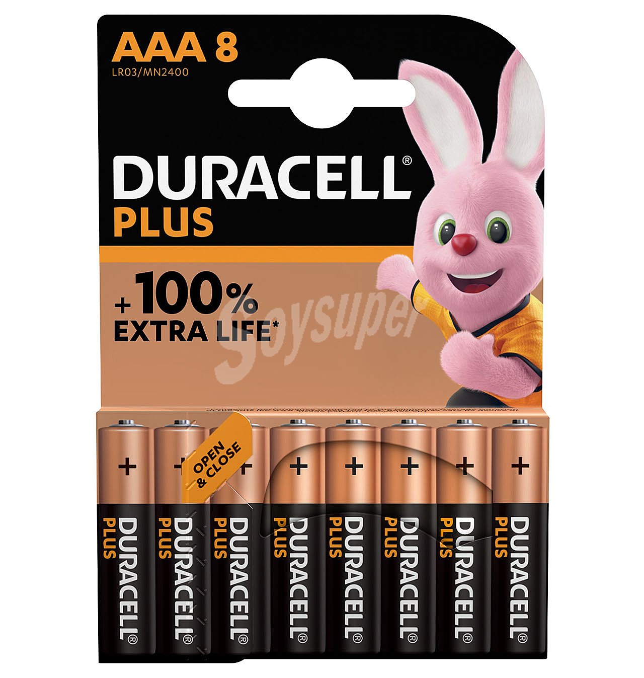 Pilas duracell aaa LR03 pp ml