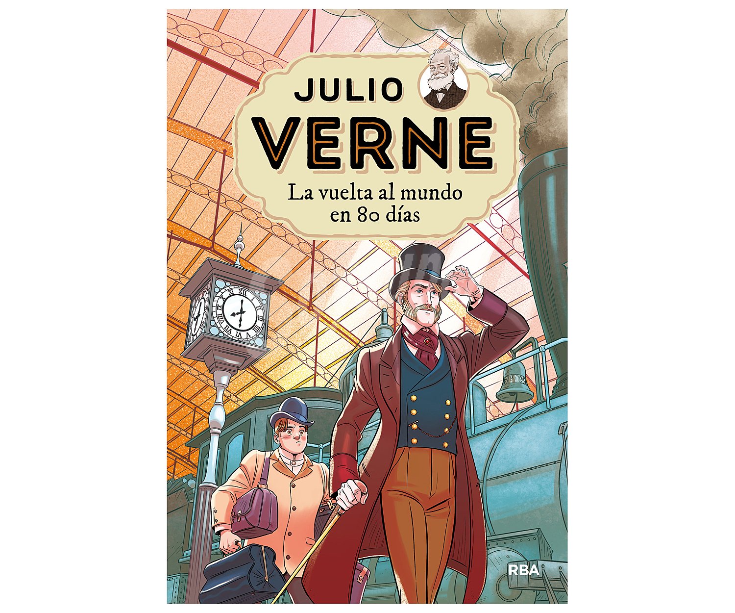 La vuelta al mundo en 80 días. julio verne. Género: juvenil. Editorial