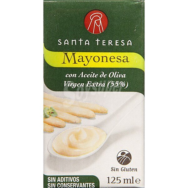 Salsa mayonesa con aceite de oliva virgen extra (55%)