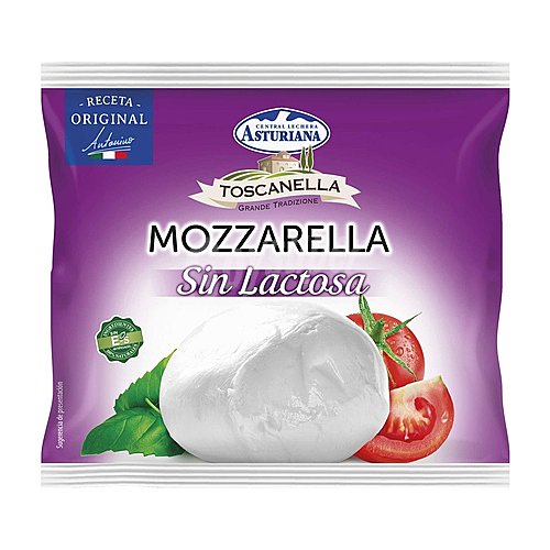 Central lechera asturiana Mozzarella sin lactosa asturiana y toscanella Bola