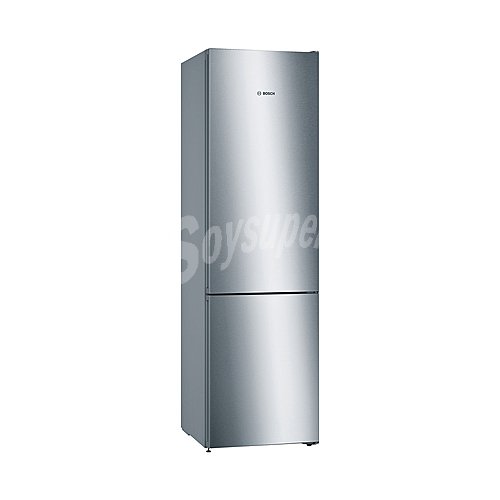 Frigorífico combi bosch KGN39VIEA NO frost, clasificación energética: E, H: 203cm, A: 60cm, F: 66cm, capacidad total