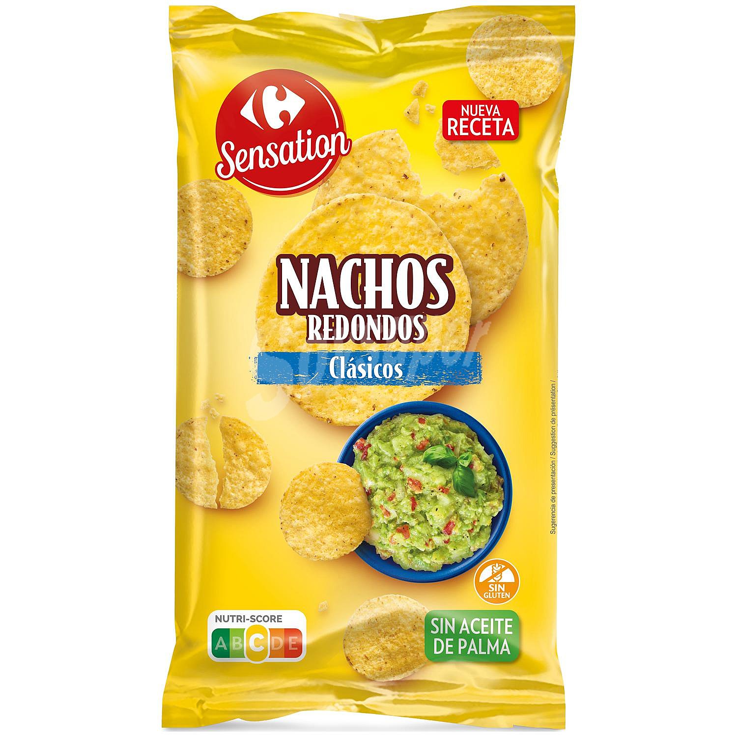 Nachos redondos clásicos Sensation Carrefour