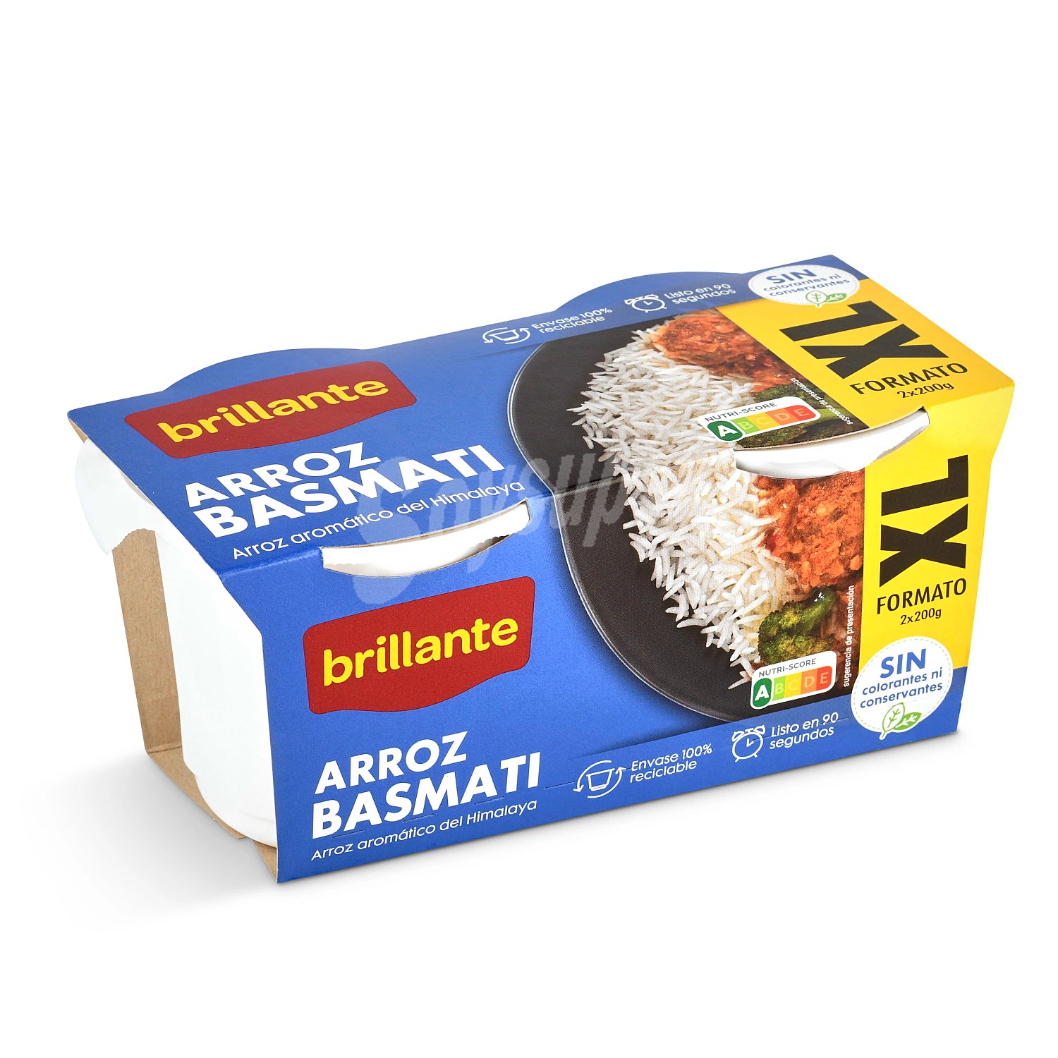 Arroz basmati vaso