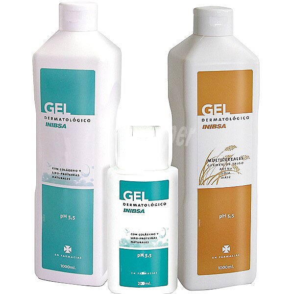 Gel dermatológico con colágeno y gel multicereales