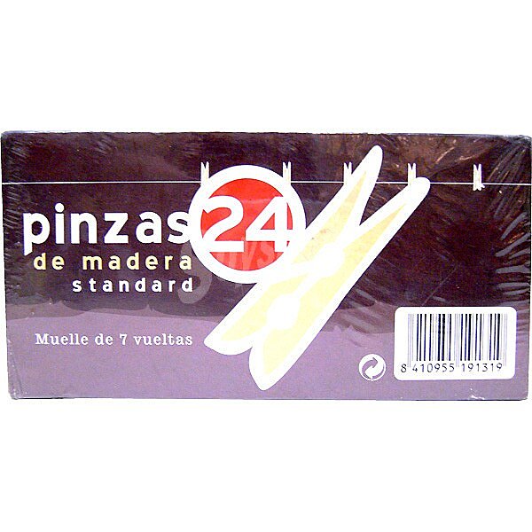 Pinzas para la ropa de madera