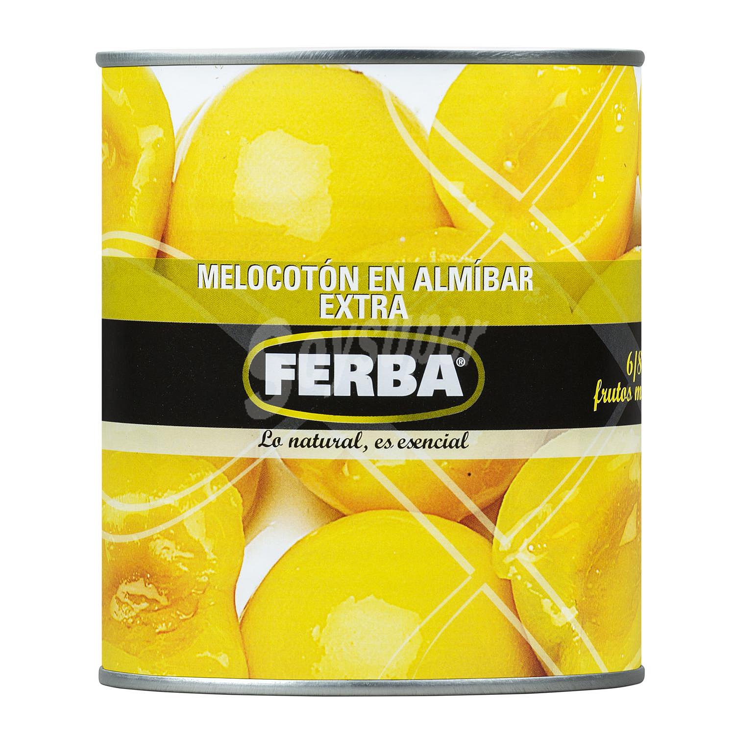 Melocotón en almibar ligero Ferba