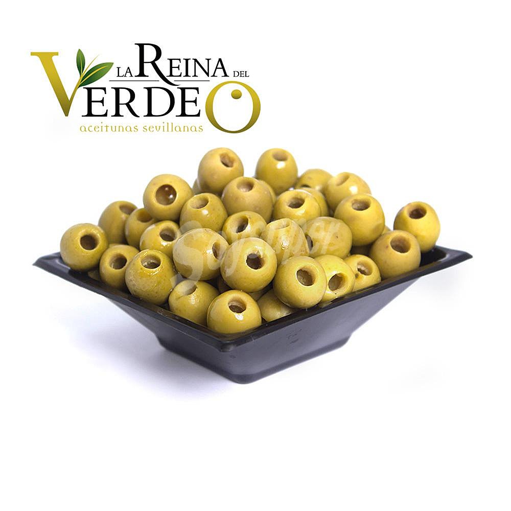 Aceitunas manzanilla verdes sin hueso La Reina del Verdeo