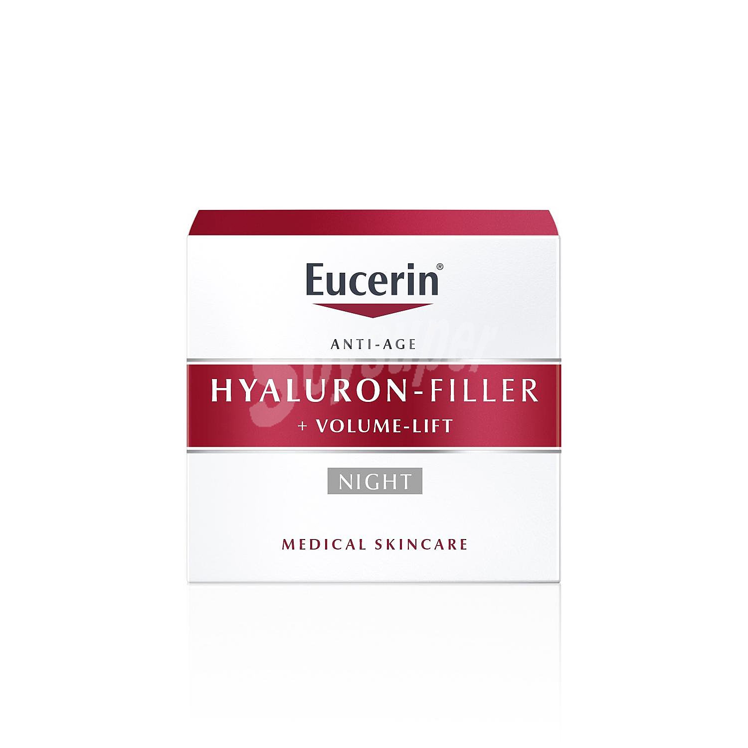 Hyaluron-Filler + Volume-Lift crema de noche que restaura el volumen facial y reafirma de uso diario para todo tipo de pieles